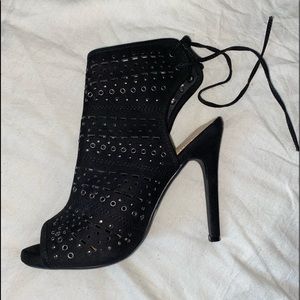 Black Bootie Heels
